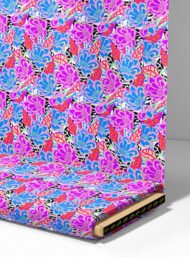 Petal flower style with pink,blue colors - Image 4