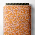 Petal flower style with orange,pink colors