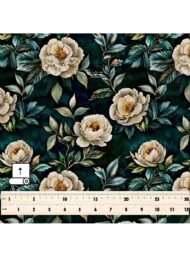 Leaf flower style with white,green colors - Image 5