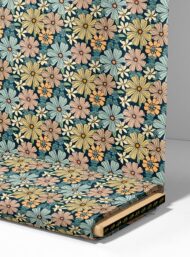 Bloom flower style with pink,blue colors - Image 4