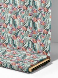 Petal flower style with pink,green colors - Image 4