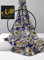 Petal flower style with yellow,blue colors - Image 2