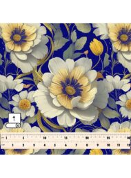 Petal flower style with yellow,blue colors - Image 5