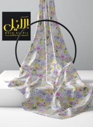 Rose flower style with pink,green colors - Image 2