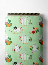 Ghost nature style with green,orange colors