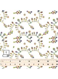 Petal flower style with green,yellow colors - Image 5
