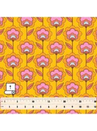 Petal flower style with pink, yellow colors - Image 5