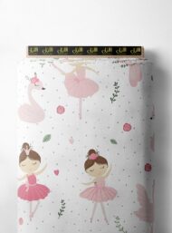 Ballet nature style with pink,white colors