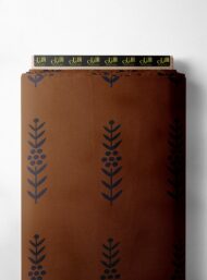 Stem flower style with brown, black colors