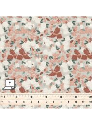 Bird flower style with red,white colors - Image 5