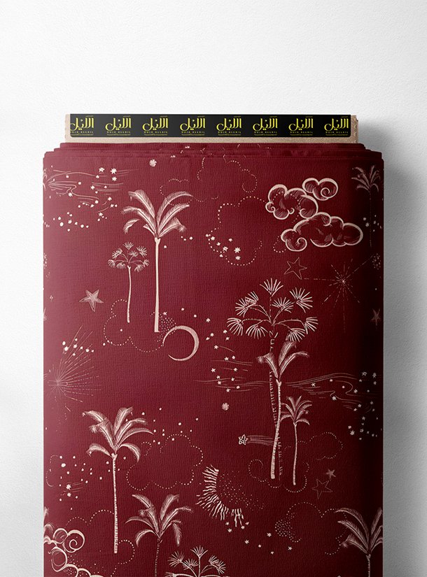 LAI01-0981_1-1.jpg Palm nature style with red colors - Image 1