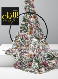 Petal flower style with pink,green colors - Image 2