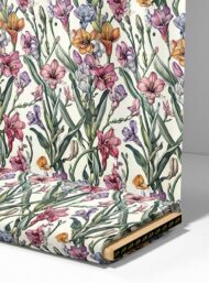 Petal flower style with pink,green colors - Image 4