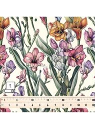 Petal flower style with pink,green colors - Image 5