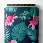 Flower nature style with pink,green colors