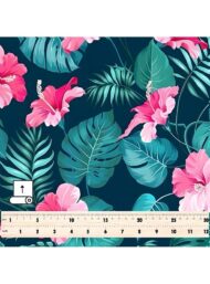 Flower nature style with pink,green colors - Image 5