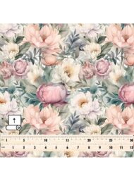 Petal flower style with pink,green colors - Image 5