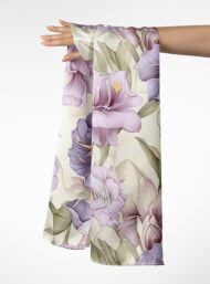 Petal flower style with blue,green colors - Image 3