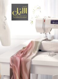 Wave abstract style with pink,green colors - Image 7