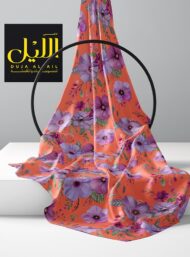 Petal flower style with pink, green colors - Image 2