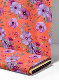 Petal flower style with pink, green colors - Image 4