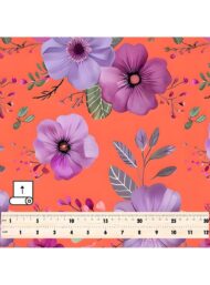 Petal flower style with pink, green colors - Image 5