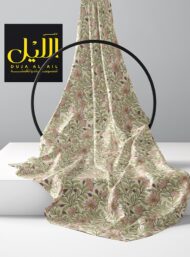 Petal flower style with pink,green colors - Image 2