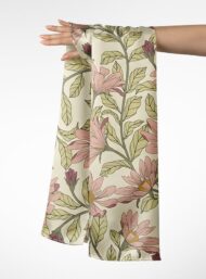 Bloom flower style with pink,green colors - Image 3