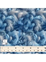 Feather others style with blue,grey colors - Image 5