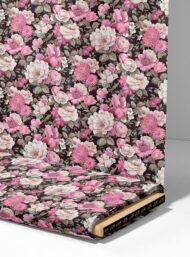 Rose flower style with pink,green colors - Image 4