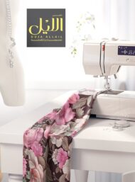 Rose flower style with pink,green colors - Image 7