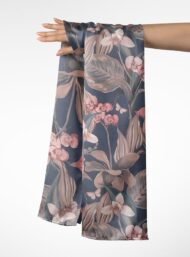 Leaf flower style with pink,green colors - Image 3