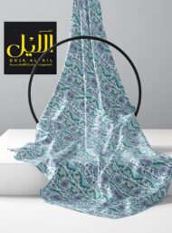 Bloom flower style with blue, green colors - Image 2