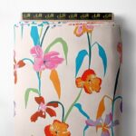 Petal flower style with pink,orange colors