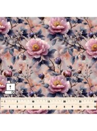 Bloom flower style with pink,green colors - Image 5