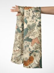 Leaf flower style with orange,green colors - Image 3