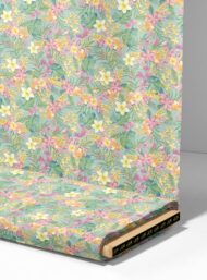 Petal flower style with green,pink colors - Image 4