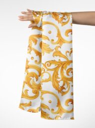 Leaf classic style with yellow, white colors - Image 3