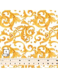 Leaf classic style with yellow, white colors - Image 5