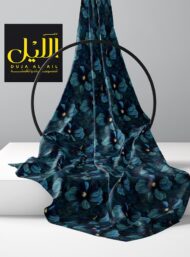 Petal flower style with blue,green colors - Image 2