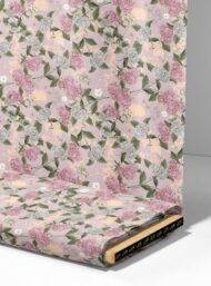 Leaf flower style with pink,grey colors - Image 4