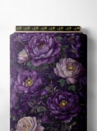 Petal flower style with green,white colors