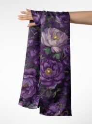 Petal flower style with green,white colors - Image 3