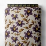 Petal flower style with brown,yellow colors