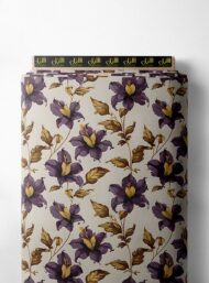 Petal flower style with brown,yellow colors