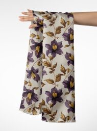 Petal flower style with brown,yellow colors - Image 3