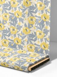 Petal flower style with yellow, grey colors - Image 4