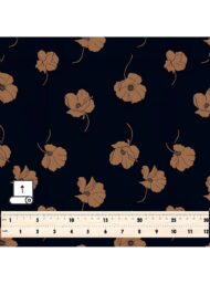 Petal flower style with brown, black colors - Image 5