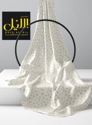 Leaf flower style with white, blue colors - Image 2