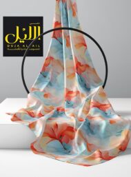 Leaf flower style with red,blue colors - Image 2